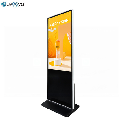 Android 4K Floor Stand Self Service Kiosk Displays Digital Signage