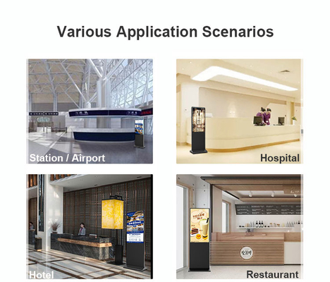 HDMI Interactive Kiosk Touch Screen Monitor Multi Touch Kiosk Android Windows System