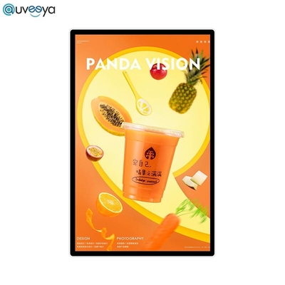 18.5inch 4K Smart Vertical Digital Signage Display Sign Boards Indoor