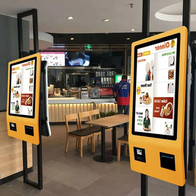 Fast Food 21.5&quot;24&quot;27&quot;32&quot;42&quot; inch Touch Screen Self checkout Machine Self Service Payment Ordering Kiosk For Restaurants
