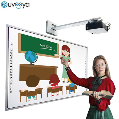 100 Inch Interactive Electronic Whiteboard with Thinkview EduKit System