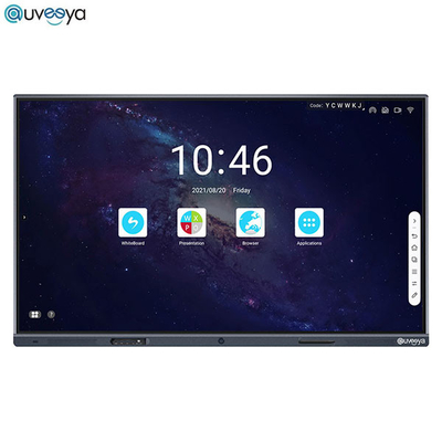 4K Led IR20 Touch Interactive Flat Panel Display 98 Inch For Teaching And Meeting