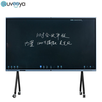 65, 75, 86, 98, 110inch Portable Electronic Interactive Whiteboard With Built In Camera