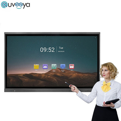 IR UHD LCD LED Interactive Electronic Whiteboard For Students Learning