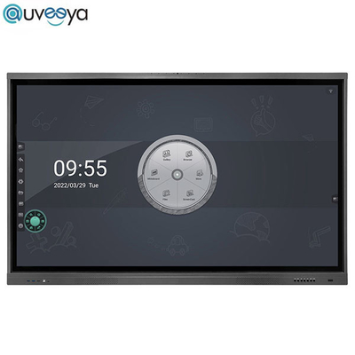 4K Digital 65 Interactive Touch Screen Display Whiteboard For Education